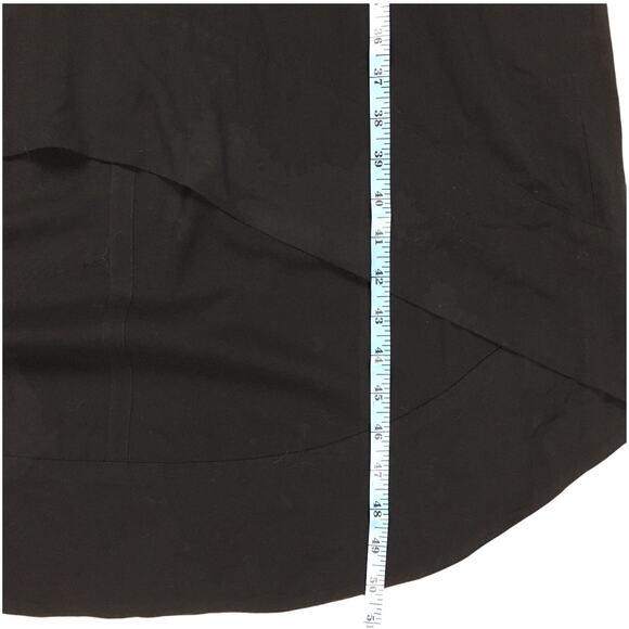 James Perse Maxi Dress High-Low Casual‎ Little Black Dress V-Neck Women's 0 XS - Picture 6 of 10